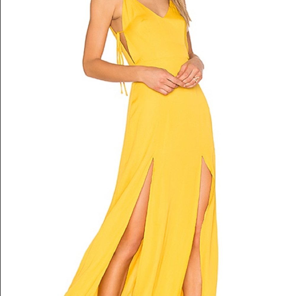 NWOT Capulet Gina Goldenrod Maxi Dress xS 💛